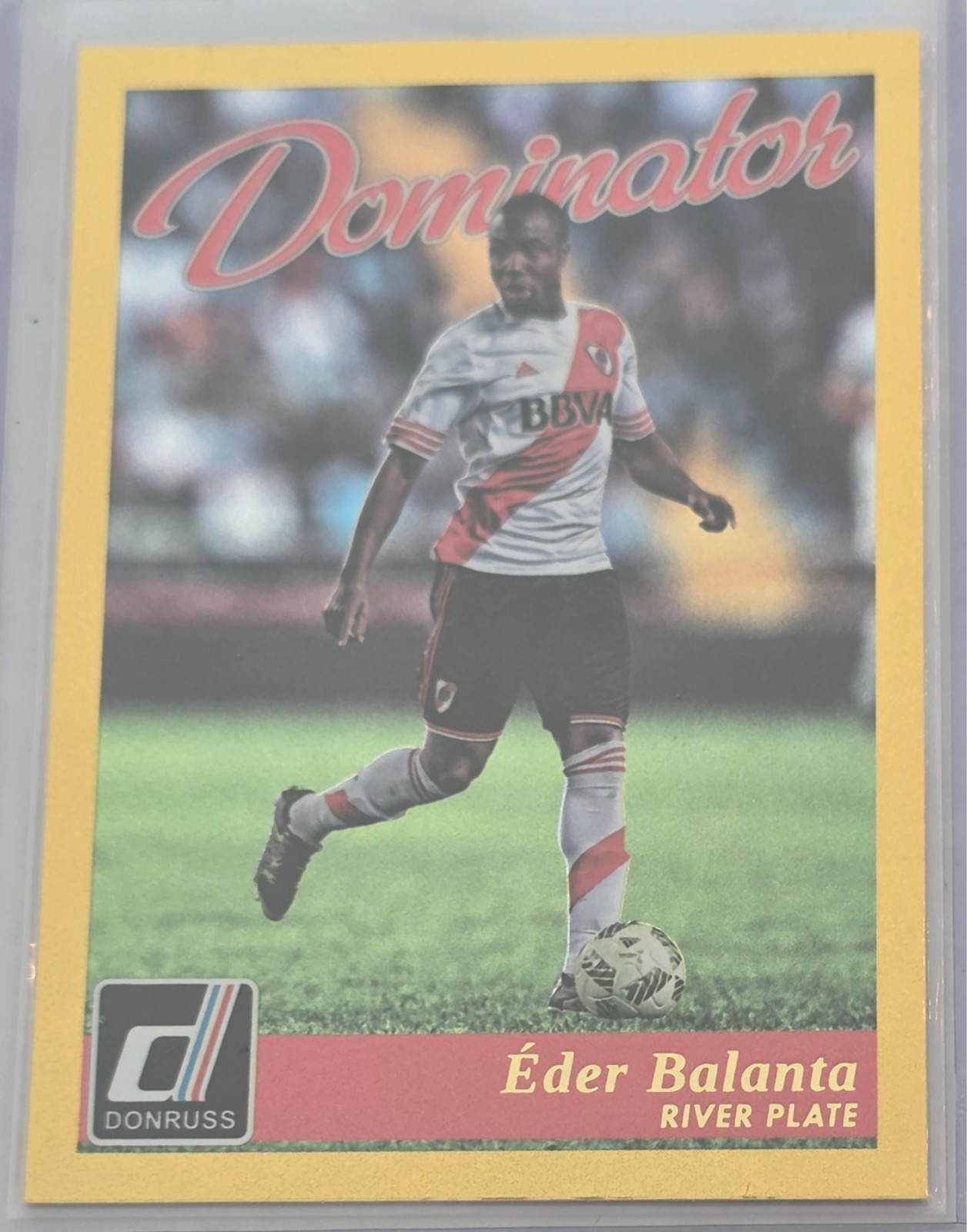 EDER BALANTA 2016-17 Panini Donruss Dominator Gold #23 River Plate