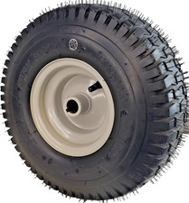 1" ID Drive Pulling Axle Tire Rim Wheel Assembly 15x6.00-6 15x600-6 15x6-6 4ply