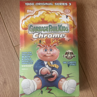 Mülleimer Kinder Chrom Serie 3 versiegelte Hobbybox 24 Packungen