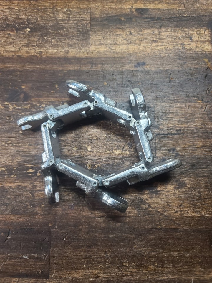 Vintage Folding Open End Wrench Set 1/4"-7/16" Inch Pocket Multi-Wrench Tool