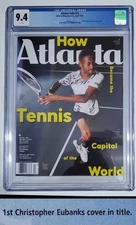 Chris Eubanks Rookie 1st Magazine Cover CGC 9.4 Top And Only Graded Pop Tennis