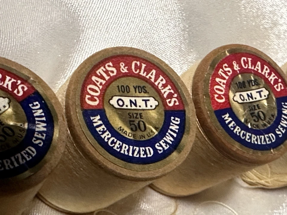 LOT of 4 Coats & Clark’s GOLD #72-A & #73-C Thread 300 Yd VARIOUS - Image 4 of 4