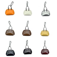 Mini PU Wallet Keychain Portable Bag Charm Bags Decoration Handbag Keyring