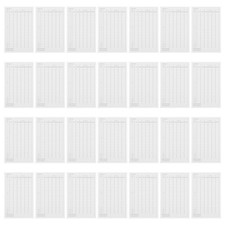 30 Pcs Golfs Score Sheets Competition Scorecards Record Tools Coated Paper