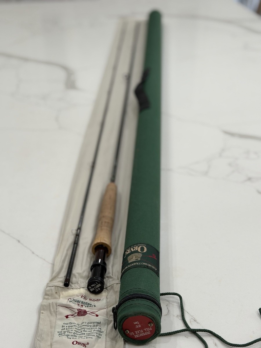 Orvis Superfine Full Flex 5.0 fly rod, 8'6