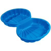 Big Sandkasten 2In1 Muschel Sand-Wassermuschel Ab 1,5 Jahren 89X74X22 Cm Blau