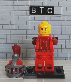 LEGO NEXO KNIGHTS 70363 Macy Halbert - Flat Silver Visor Minifigure! NEX084!