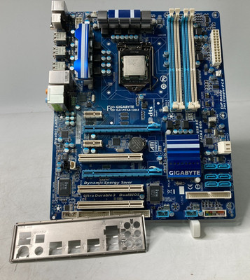 GigaByte GA-P55A-UD3 w/ LGA 1156 i5-750 DDR3 DIMM Ram i7/i5 1st Gen
