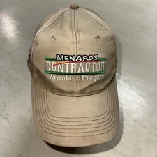MENARDS Home Improvement CONTRACTOR ADVANTAGE PROGRAM Cap Hat Pencil Pocket