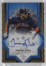 2023 Topps Five Star Blue 7/25 Jeremy Pena Jeremy Peña #FSA-JPE Auto qf6