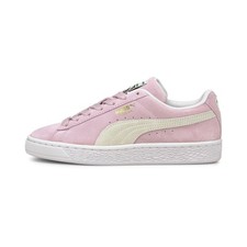 Puma Suede Classic XXI Shoes Pink Lady/Puma White 4 Big Kid M