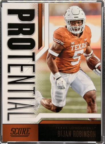 Bijan Robinson #7 2023 Panini Score Protential card