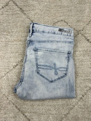 Levi's Denizen Damen Jeans Jeggings | Low Rise (Low Size) | Hellblau | W28 