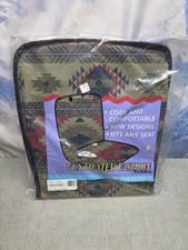  Vtg Saddleman Southwest Wire Seat Cushion 03574-02 Aztec Nos Truck Carseat