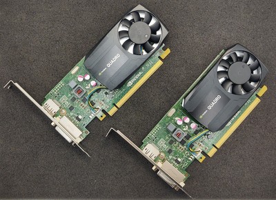 LOT OF 2 Dell Nvidia Quadro K620 2GB DDR3 Video Graphics Card GPU High Profile