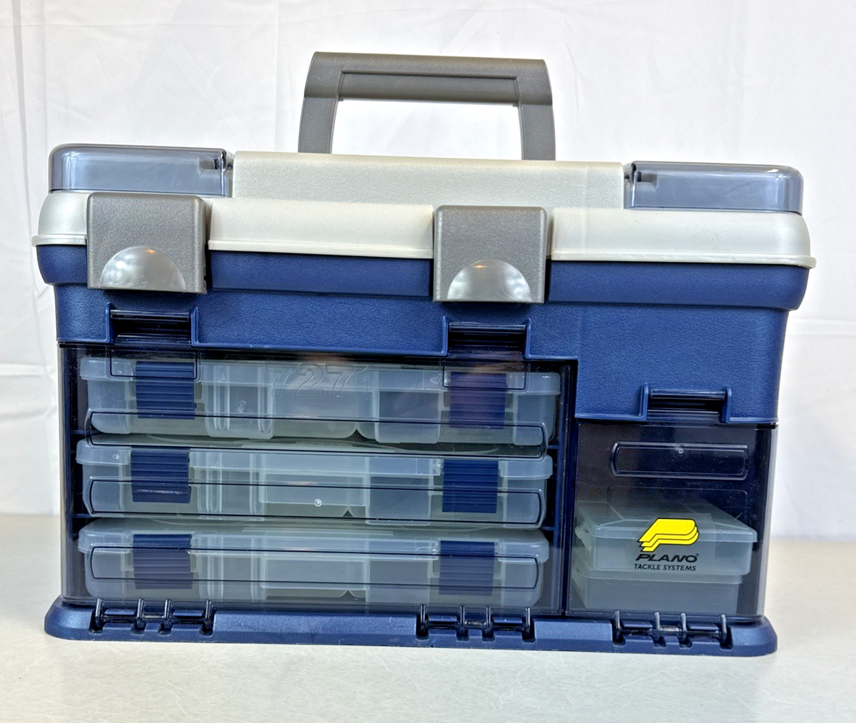 レジンアート(Okinawa Blue・Box type・920×470) Plano 7271 Tackle Box Removable Trays Blue | eBay