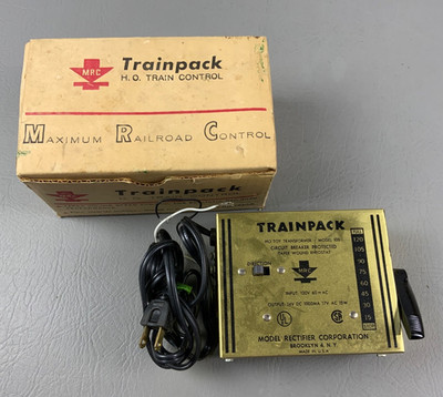 Train pack HO Train Control, Model 100, Model Rectifier Corp