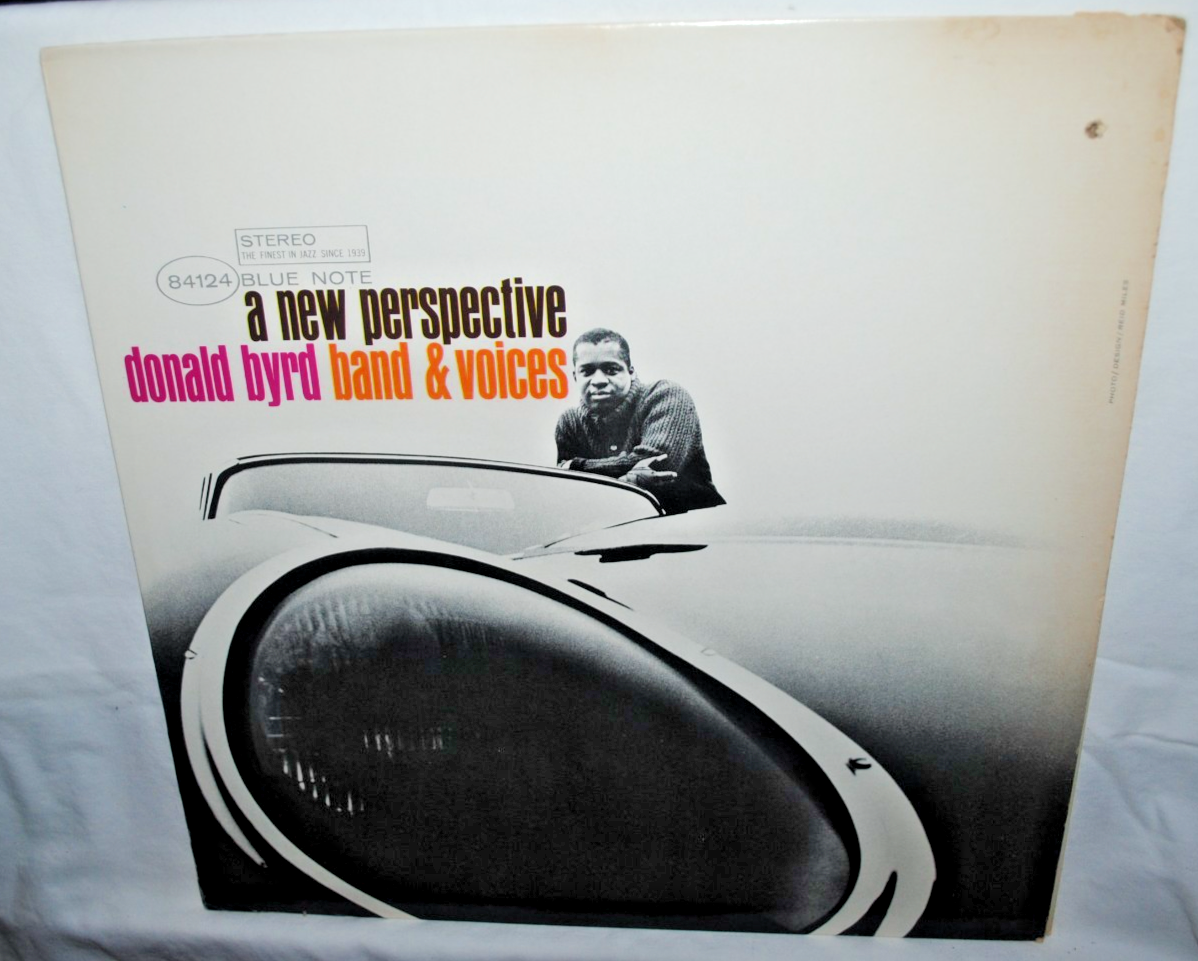 Donald Byrd, Band & Voices, A NEW PERSPECTIVE, LP record album, VG+, Blue Note