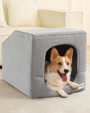 Indoor Dog House Small Sized Dog Tent W/ Dog Cave Bed 26x20ines
