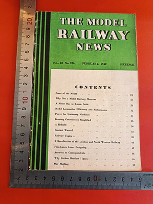 Die Modelleisenbahn Nachrichten Band 18 Nr 206 Februar 1942 verschiedene Autoren Taschenbuch