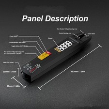 Clamp Multimeter Smart U Shape 3 In 1 High Accuracy Mini AC DC Current Ohm