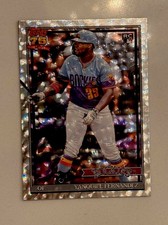 2026 Topps Series 1  Yanquiel Fernandez 1991 Crackle Foil RC #T91-61 Rockies