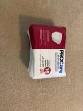 ProCare Breathable ADULT BRIEFS Medium, 32" - 44" Waist Max Absorbency, 16pc