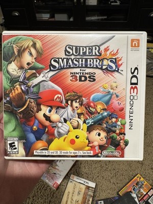Super Smash Bros for Nintendo 3DS Complete In Box CIB Tested