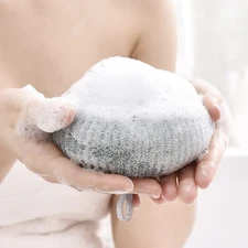 4 Pcs Bath Scrubber Shower Ball Foam Producing Exfoliating Mesh Bathing Scrubber