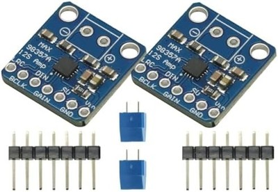 2PCS MAX98357 MAX98357A I2S 3W Class D Amplifier Breakout Interface I2S DAC Deco