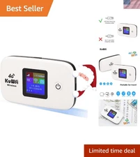 Compact 4G LTE WiFi Hotspot - Internet Security with Easy Connect for Travelers