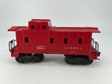Lionel 6257 O Gauge Caboose Red Good