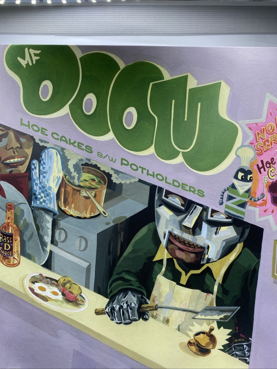 洋楽 MF DOOM Hoe Cakes B/W Potholders 12inch MF Doom ‎– Hoe Cakes b/w Potholders Rhymesayers