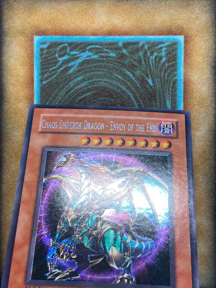 Yugioh Chaos Emperor Dragon - Envoy of the End IOC-000 Secret Rare 1st Ed VLP - Image 3 of 4