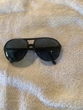 New Vintage Bolle 379 Acrylex Black Sunglasses NOS