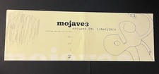 Vtg MOJAVE 3 Promo Poster EXCUSES FOR TRAVELLERS Album 4AD SLOWDIVE 36x12 - 2000