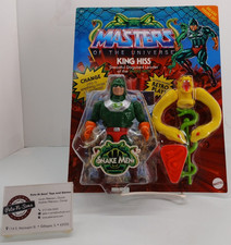 2022 Mattel MOTU Origins King Hiss Deluxe figure Sealed & Unpunched