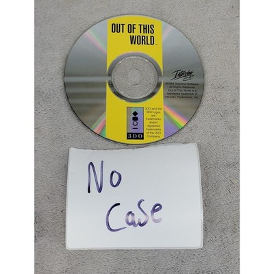 Out of This World 3DO Interactive Multiplayer 1994 Interplay Disc Only Rare