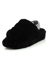 UGG Women s Fluff Yeah Slide slippers in classic in Black