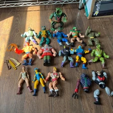 He Man Mixed Lot Of 14 Different MOTU Masters Of The Universe Vintage 1980's