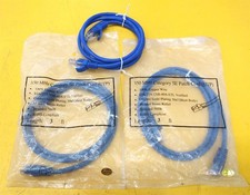                  Lot of 3  Unbranded Cat5e Ethernet LAN Patch Cord Cable 3ft.