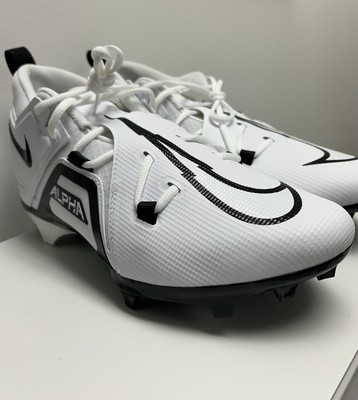 Size 14 Wide-Nike Alpha Menace Pro 3 White Black Football 