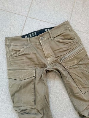 Orig. G Star Raw Rovic Cargo -Khaki      washed - W33 -  L32  -Stretch    **