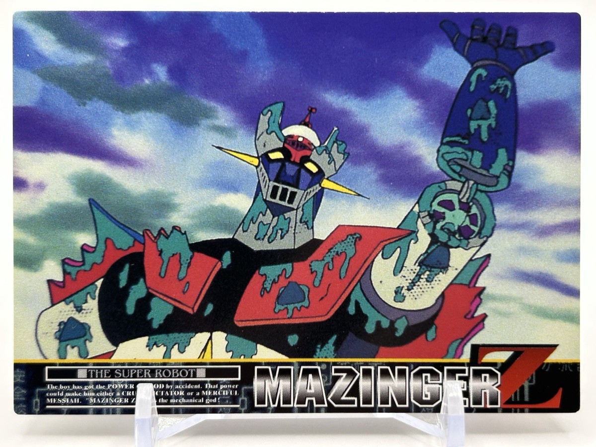 Mazinger Z Amada card Best Scene Anime Episode 92 Japan TCG