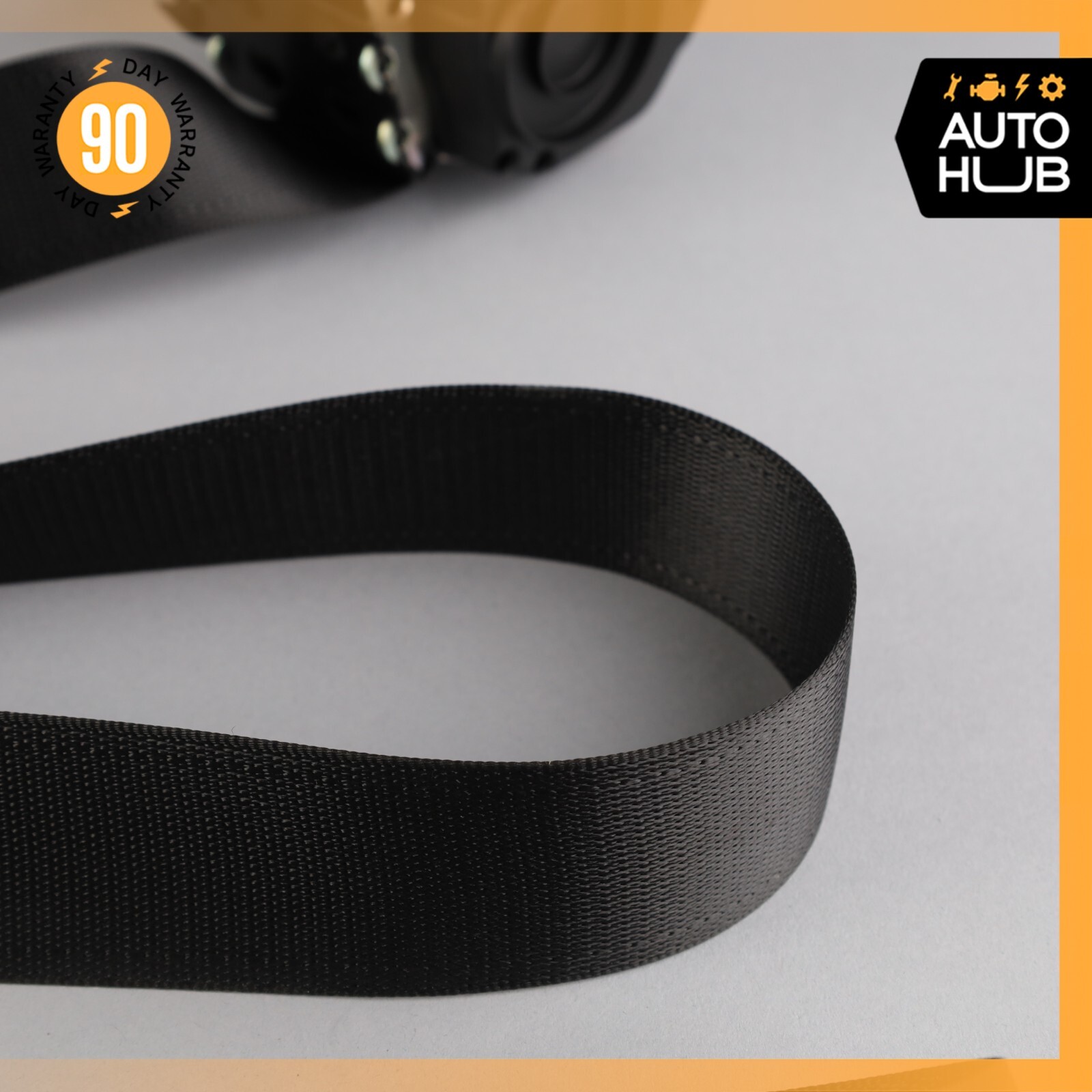 09-13 Maserati Quattroporte S M139 Rear Left or Right Side Seat Belt Black OEM