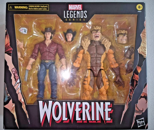 Rare Marvel Legends 50th Anniversary Wolverine And Sabretooth 2 Pack