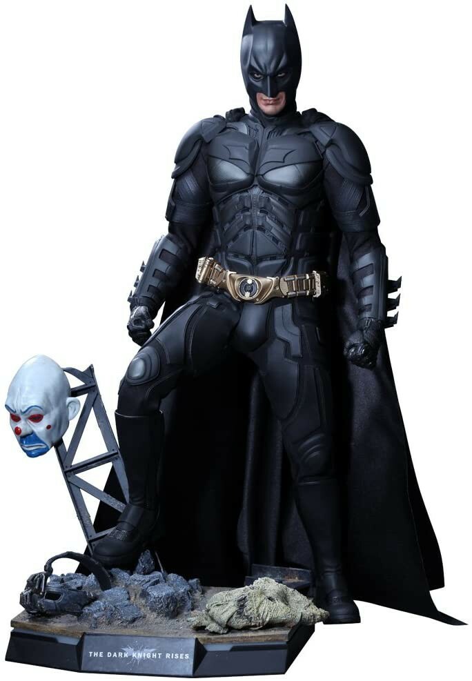 新品 Hot Toys 1/4スケール バットマン ダークナイト QS001 The Dark Knight Rises Quarter Scale Batman Collectible