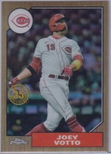 2022 Topps Chrome 1987 Baseball #87BC-4 Joey Votto - Cincinnati Reds