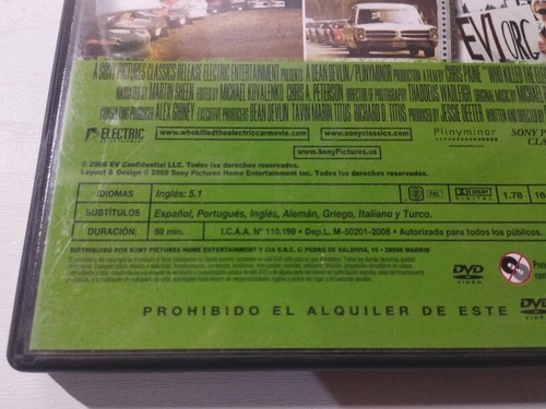 ¿ Quien Mato Al Coche Electrico ? Chris Payne - DVD Español Ingles Region 2 Am - Imagen 3 de 4