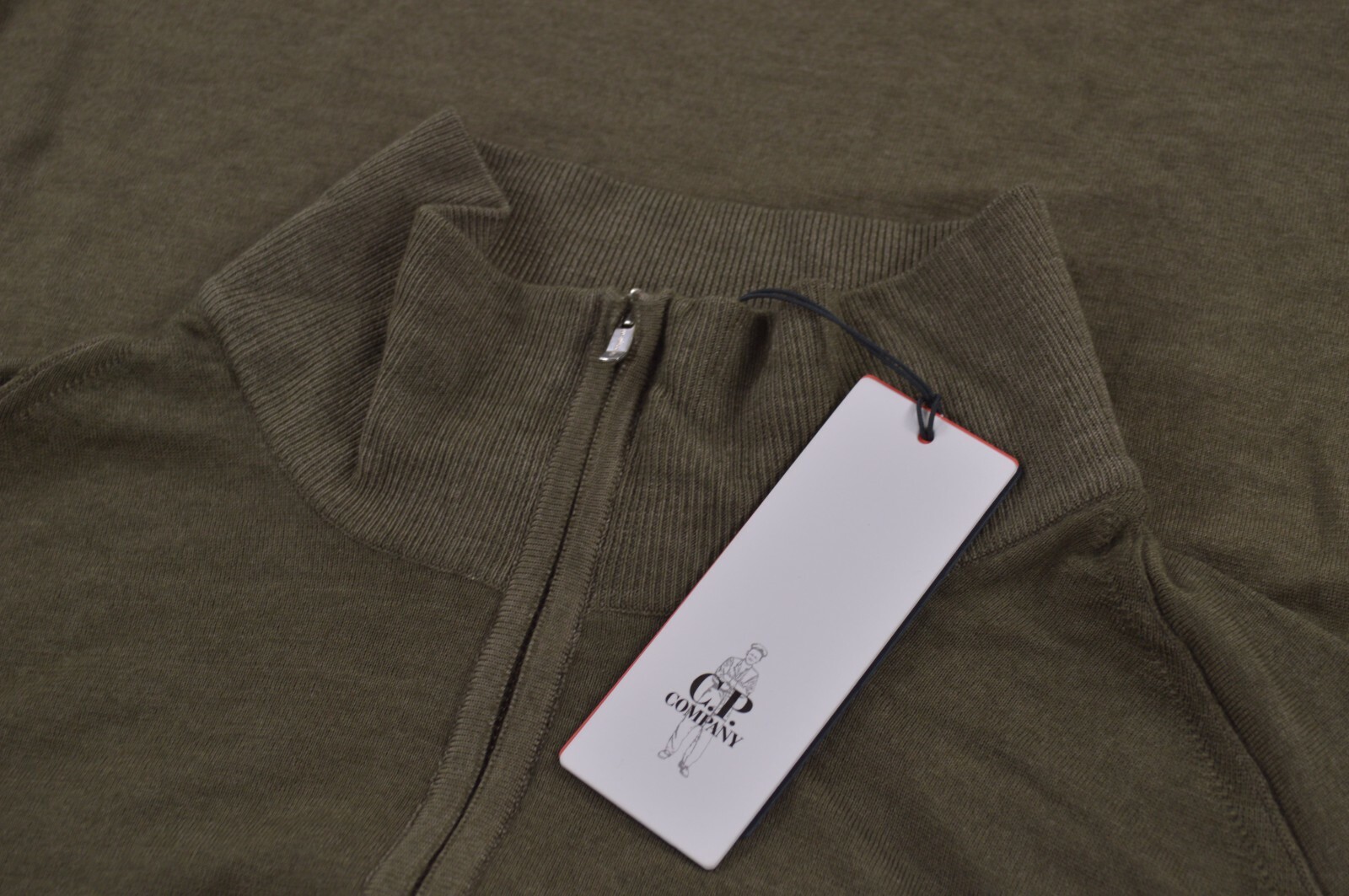 Zip Lightweight Knitted Sweater Size 